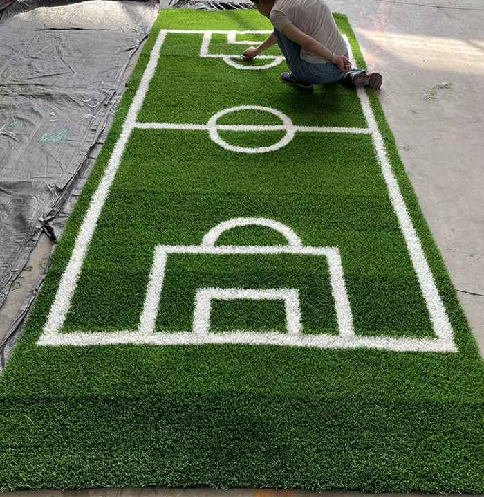 Custom Mini Football Field Artificial Turf Mat